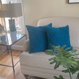 BOHO VIBE HIDDEN ZIPPER PILLOW COVERS SET OF 2